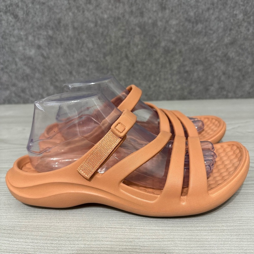 Joybees Lakeside Women Terracotta Comfort Strap Sandals Size 9